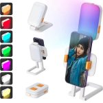 رینگ لایت عکاسی و پایه نگهدارنده گوشی مدل D2 PRO - Image 4