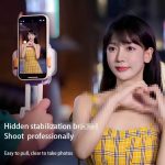 رینگ لایت عکاسی و پایه نگهدارنده گوشی مدل D2 PRO - Image 9