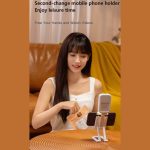 رینگ لایت عکاسی و پایه نگهدارنده گوشی مدل D2 PRO - Image 3