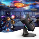 دستگاه پروژکتور کهکشانی افلاک نما نسل هشتم HD با 10 فیلم کهکشانی و 28 صدا از طبیعت - Image 10