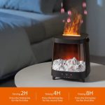 دستگاه بخور سرد و رطوبت‌ساز طرح کوهستان با تایمر هوشمند مدل D631 - Image 10