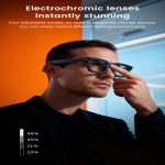 عینک هوشمند با قابلیت تغییر رنگ شیشه لنز مدل E02C - Image 8