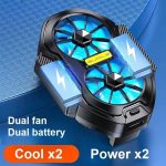 فن خنک‌کننده موبایل مدل FS01 (Dual Fan Gaming Cooler) - Image 12