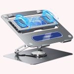 پایه فلزی لپتاپ +فن خنک کننده مدل D21