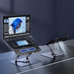 پایه فلزی لپتاپ +فن خنک کننده مدل D21 - Image 11