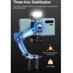 گیمبال و استابیلایزر هوشمند توکی مدل M03 AI 3-Axis - Image 5