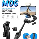 گیمبال و استابیلایزر هوشمند توکی مدل M06 AI 3-Axis - Image 4