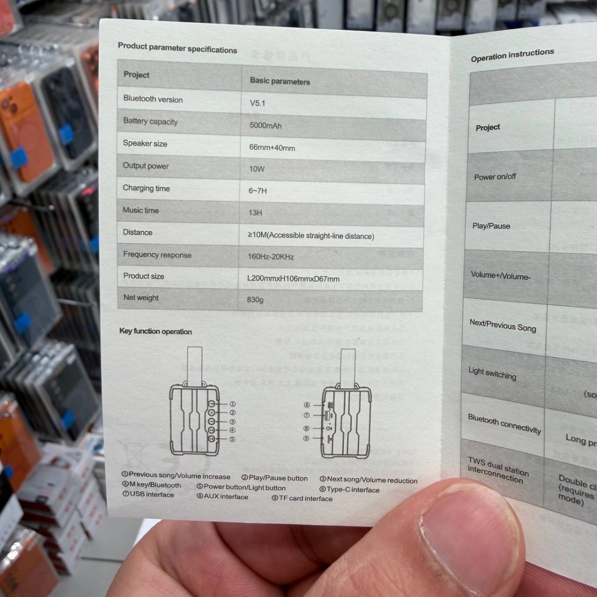 اسپیکر قابل حمل فوننگ مدل M2 - Image 14