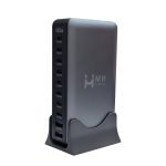 شارژر رومیزی 140 وات 10 پورت مدل MH_1000W